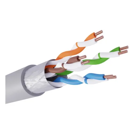 Кабель NEOLAN F/UTP indoor PVC 4x2x0,5 cat 5e CU