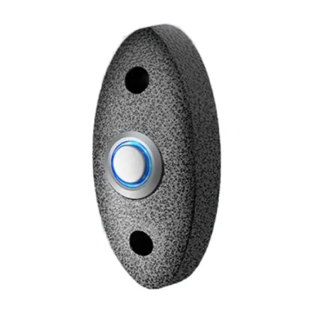 iButton OP022L-G Кнопка выхода металлическая накладная с подсветкой (NO COM) / Серый
