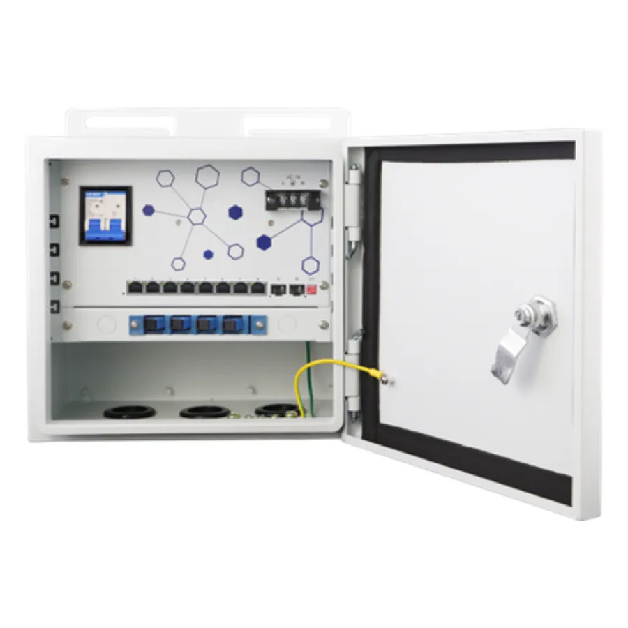 N-NET QB2082SGPE-120 Уличный 8-портовый неуправляемый PoE коммутатор