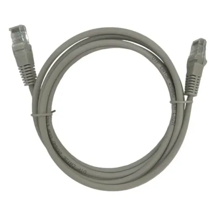 Патчкорд U/UTP-LSZH-Cat.5e-RJ-45-2m серый