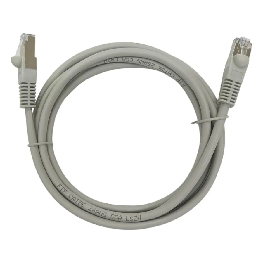 Патчкорд F/UTP-LSZH-Cat.5e-RJ-45-2m серый