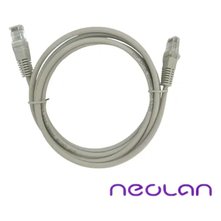 Патчкорд Neolan U/UTP-LSZH-Cat.5e-RJ-45-2m серый