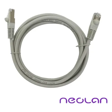 Патчкорд Neolan F/UTP-LSZH-Cat.5e-RJ-45-2m серый