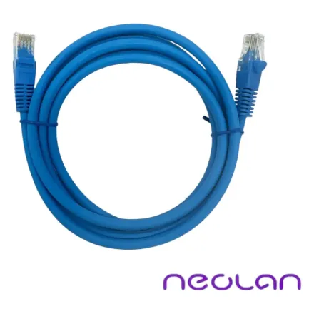 Патчкорд Neolan U/UTP-LSZH-Cat.6-RJ-45-2m синий