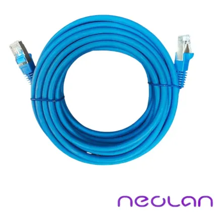 Патчкорд Neolan F/UTP-LSZH-Cat.6-RJ-45-3m синий