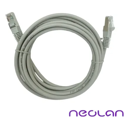 Патчкорд Neolan F/UTP-LSZH-Cat.5e-RJ-45-3m серый