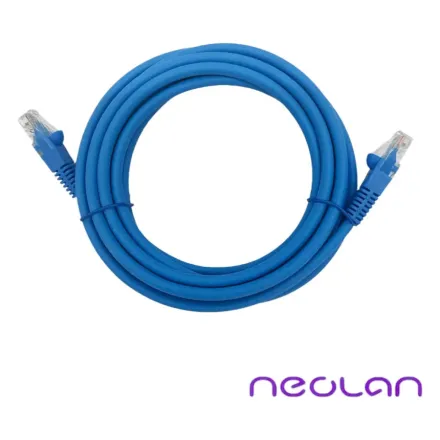 Патчкорд Neolan U/UTP-LSZH-Cat.6-RJ-45-3m синий