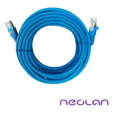 Патчкорд Neolan F/UTP-LSZH-Cat.6-RJ-45-5m синий