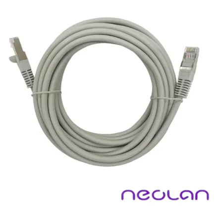 Патчкорд Neolan F/UTP-LSZH-Cat.5e-RJ-45-5m серый