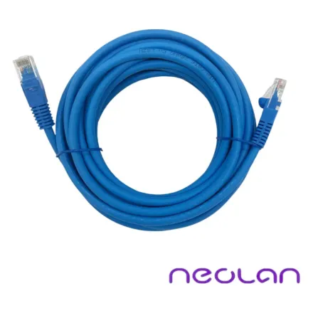 Патчкорд Neolan U/UTP-LSZH-Cat.6-RJ-45-5m синий