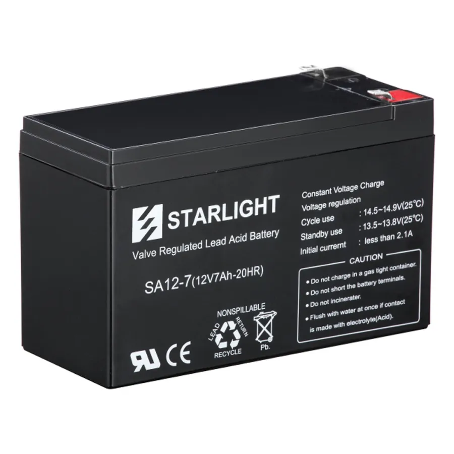 Starlight Аккумулятор 12v-7ah