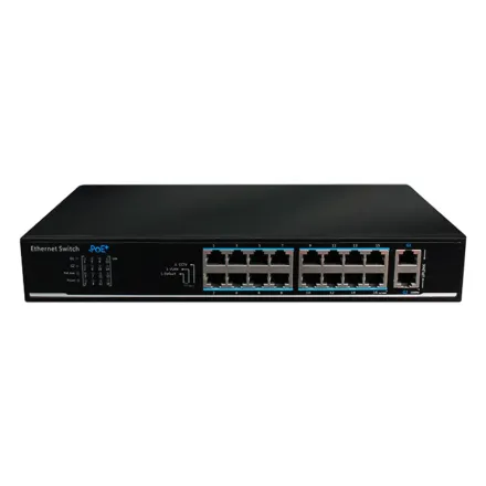 UTEPO UTP1218-PSB150 Коммутатор 16-портовый неуправляемый РоE