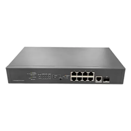UTEPO UTP3310TS-PSB-L2 Коммутатор 8-портовый управляемый PoE