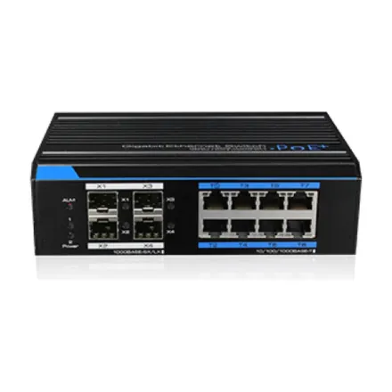 UTEPO UTP7308GE-POE Промышленный 8-портовый управляемый коммутатор Hi-PoE