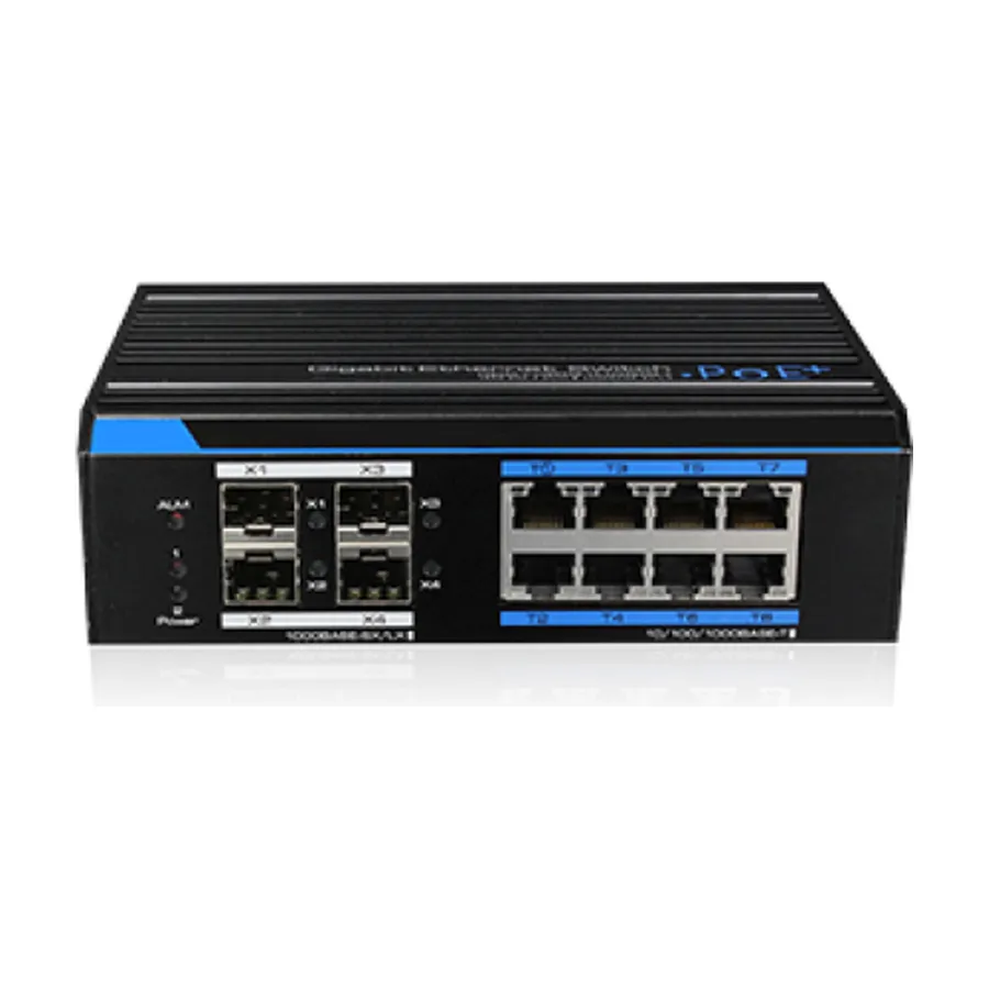 UTEPO UTP7308GE-POE Промышленный 8-портовый управляемый коммутатор Hi-PoE
