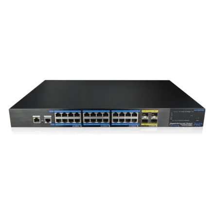 UTEPO UTP7624GE-POE-L3 Коммутатор 24-портовый управляемый L3 PoE