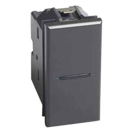Кнопка AXL Legrand HS4005N 10А 1м антрацит