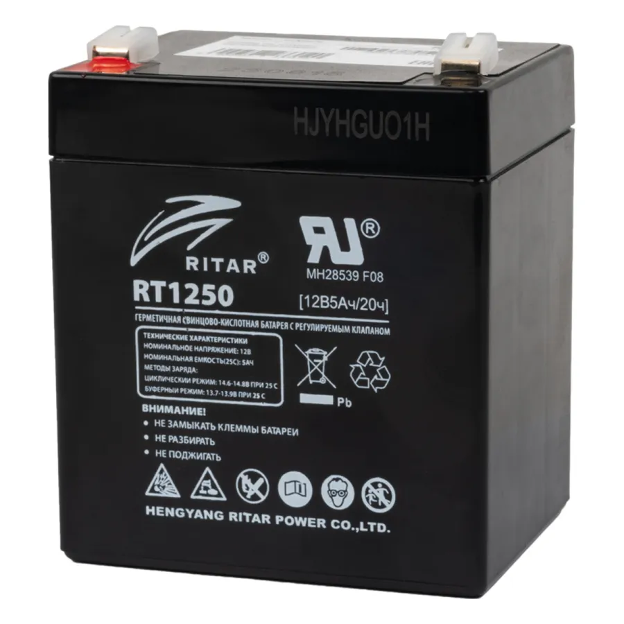 Аккумуляторная батарея Ritar RT1250 12В 5 Ач
