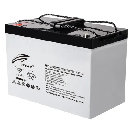Аккумуляторная батарея Ritar HR12-380SW 12В 100Ач