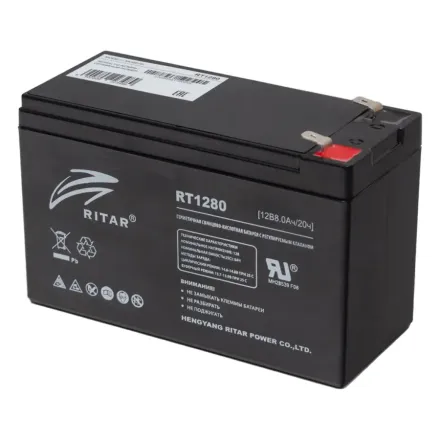 Аккумуляторная батарея Ritar RT1280 12В 8 Ач