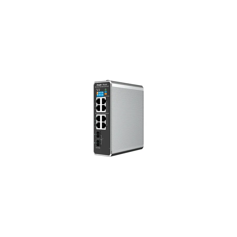 Ruijie | Reyee RG-NIS2100-8GT2SFP-HP PoE Коммутатор, L2 управляемый, индустриальный
