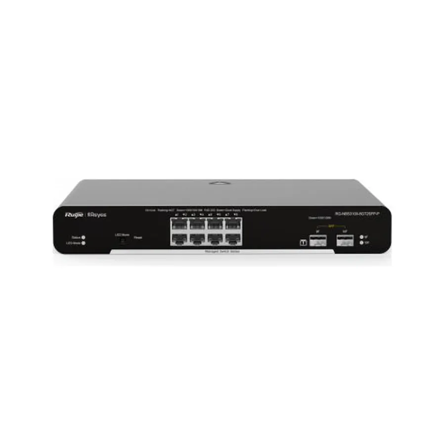 Ruijie | Reyee RG-NBS3100-8GT2SFP-P PoE Коммутатор, L2 управляемый
