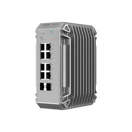 Ruijie | Reyee RG-NIS3100-8GT2SFP-HP PoE Коммутатор, L2 управляемый, индустриальный