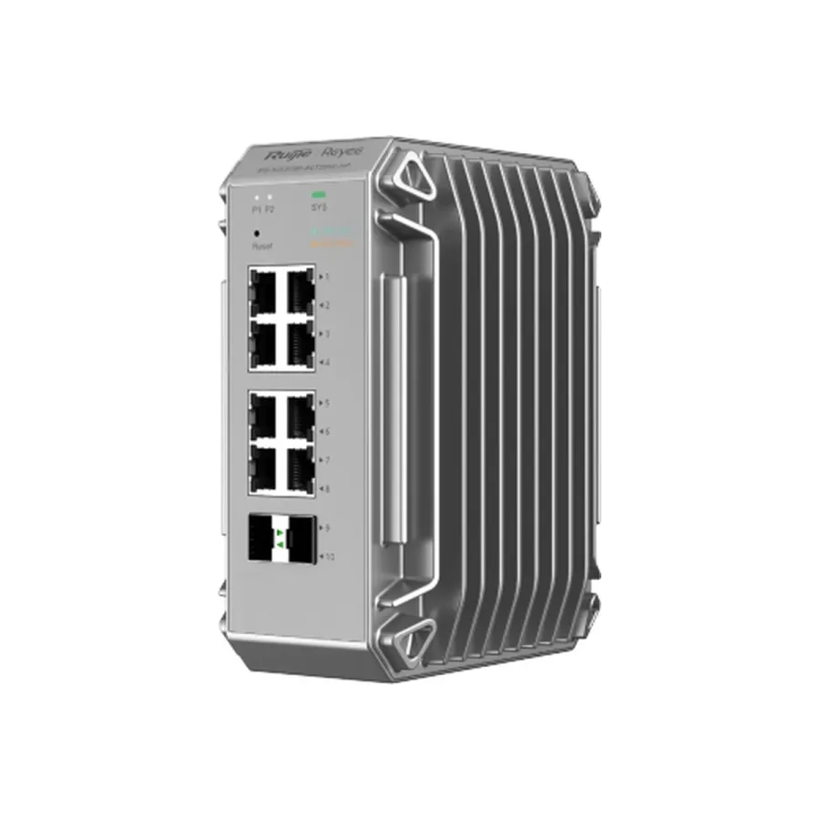 Ruijie | Reyee RG-NIS3100-8GT2SFP-HP PoE Коммутатор, L2 управляемый, индустриальный