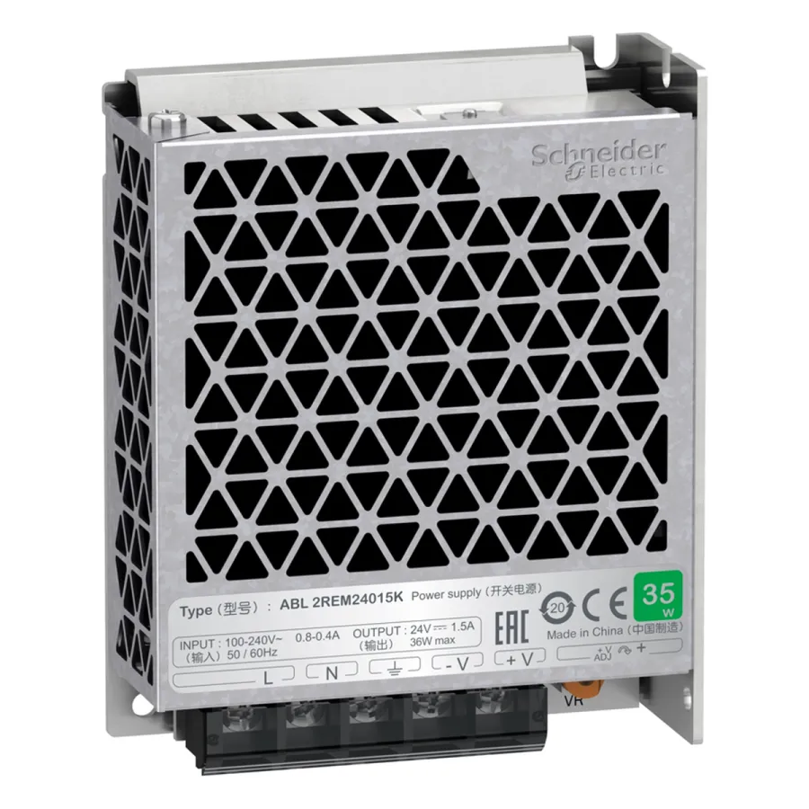 Блок питания ABL Modicon SE ABL2REM24015K компактный 1,2А 24В 35Вт