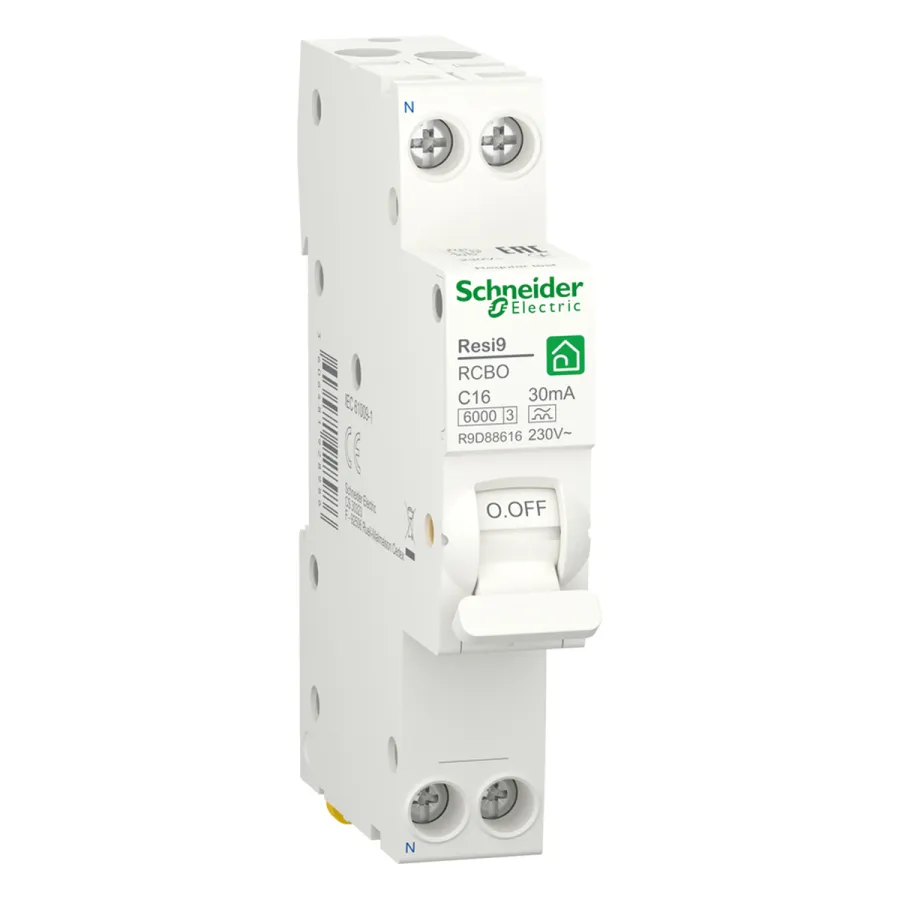Schneider Electric 1P+N, 16 А, артикул 84525 — автоматика және қорғаныс