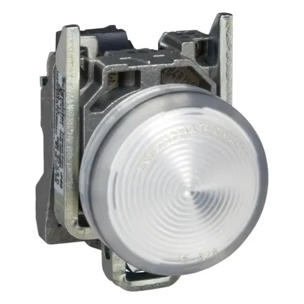 Сигнальная лампа SE XB4BVM1 22мм 230-240В белая