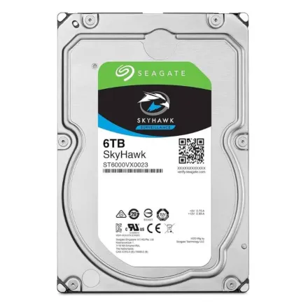 Жесткий диск SEAGATE HDD SkyHawk Surveillance (3.5''/6TB/SATA 6Gb/s/rpm 5400)