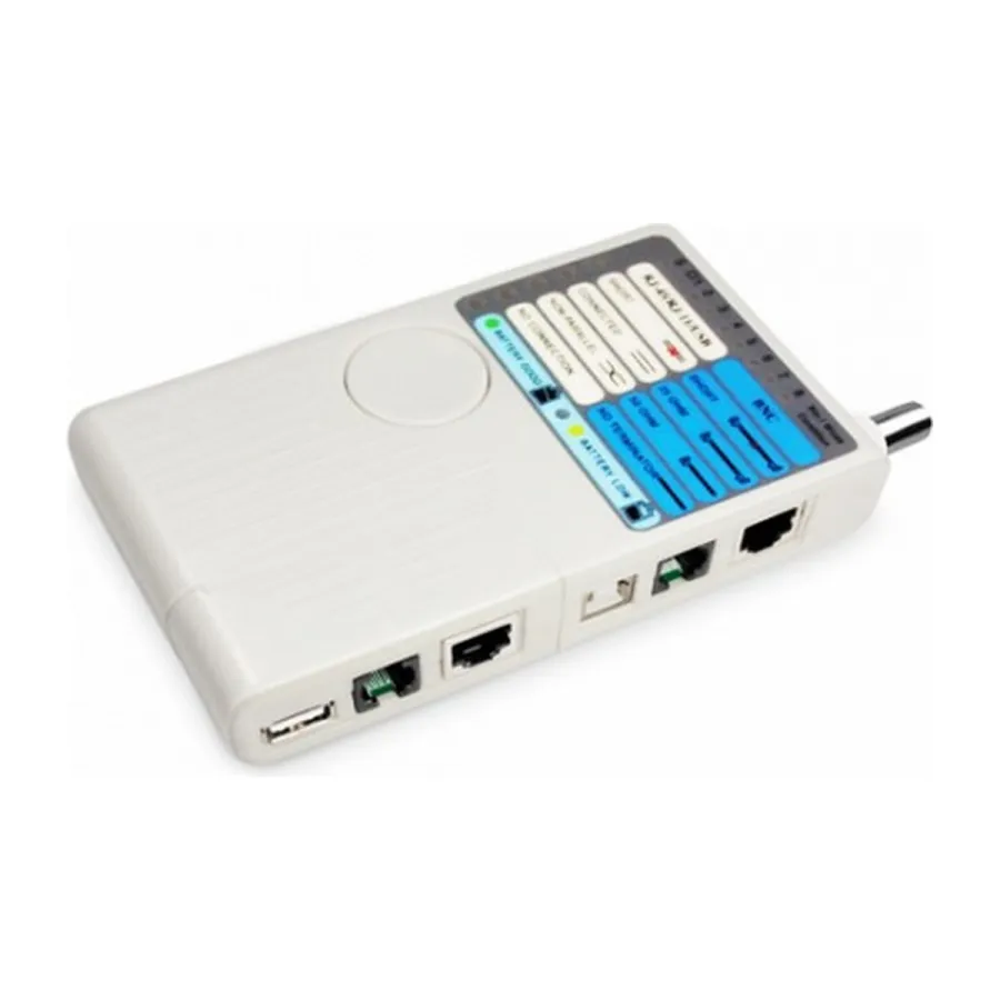 Кабельный тестер Ship G268 Для тестирования BNC RJ-45 RJ-11 USB