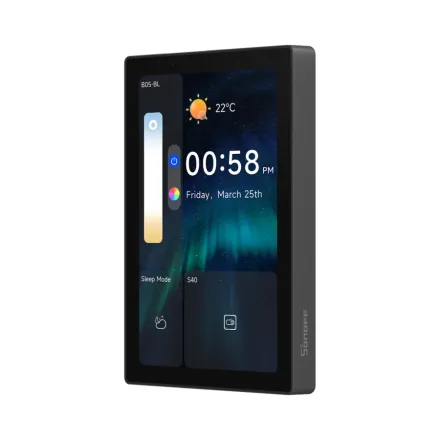 Панель управления Sonoff NSPanel Pro 120 (NSPanel120PB), чёрная, со шлюзом Zigbee