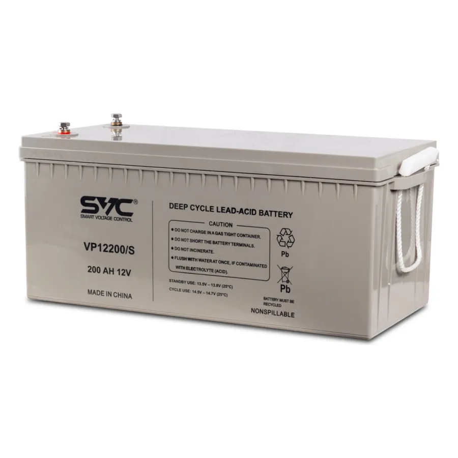 Аккумуляторная батарея SVC VP12200/S 12В 200 Ач (522*238*222)