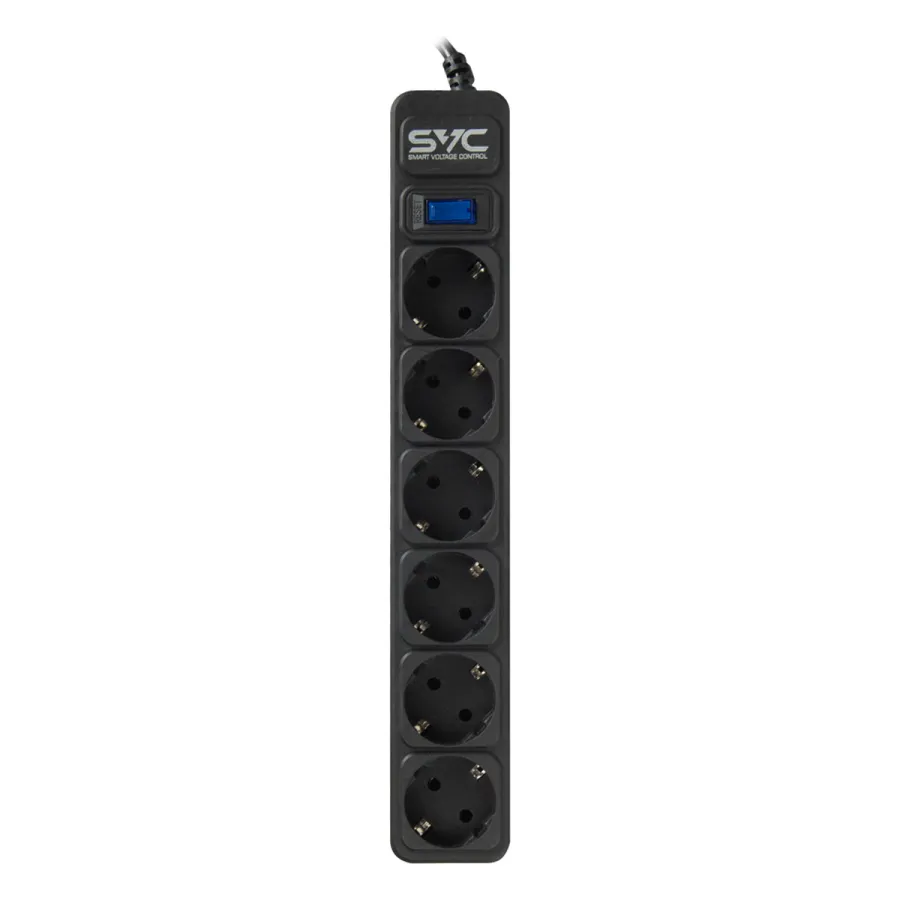 Сетевой фильтр SVC ZC6S-30M 3 м. 220 в.