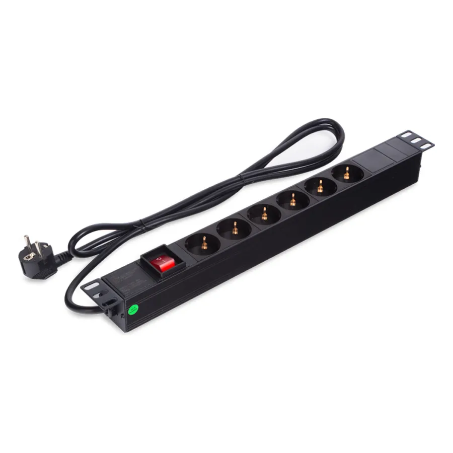 Сетевой фильтр SVC PD-6SCH 1,8 м. 220 в.