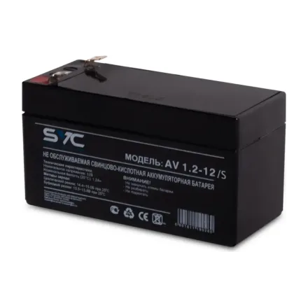 Аккумуляторная батарея SVC AV1.2-12 12В 1.2 Ач