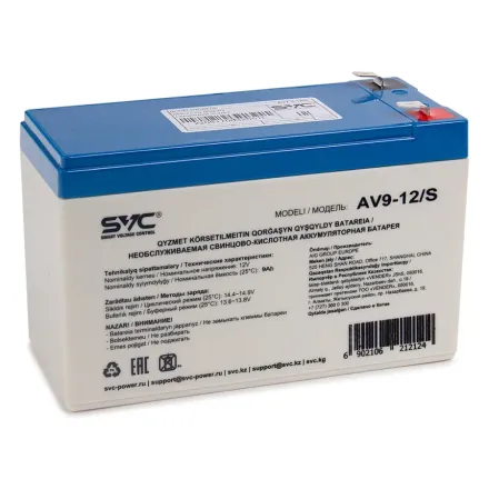 Аккумуляторная батарея SVC AV9-12/S 12В 9 Ач