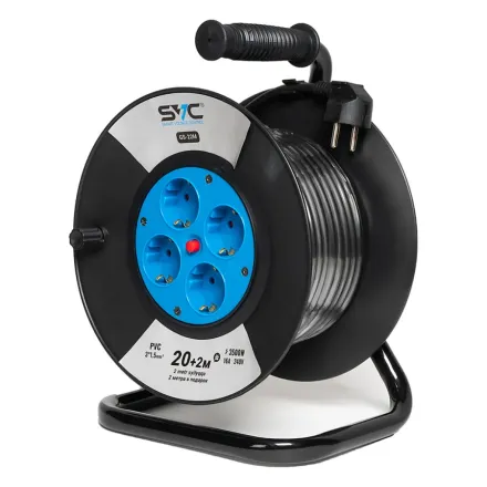 Удлинитель на катушке SVC GS-22M 22м. 240 в.