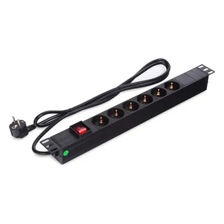 Сетевой фильтр SVC PD-6SCH 1,8 м. 220 в.