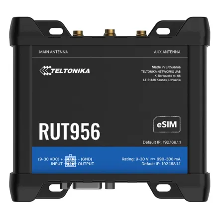 Роутер Teltonika RUT956 LTE CAT 4 ROUTER