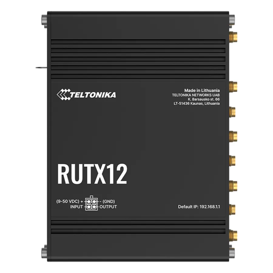 TELTONIKA RUTX12 DUAL LTE CAT6 — Wi-Fi жабдығы