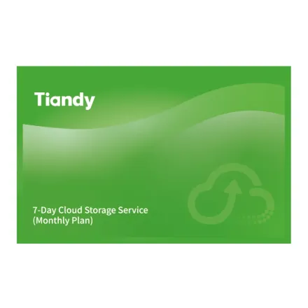 Tiandy 7-Day Cloud Storage Service (Monthly Plan), облачное хранение видео на 7 дней, месячный тариф