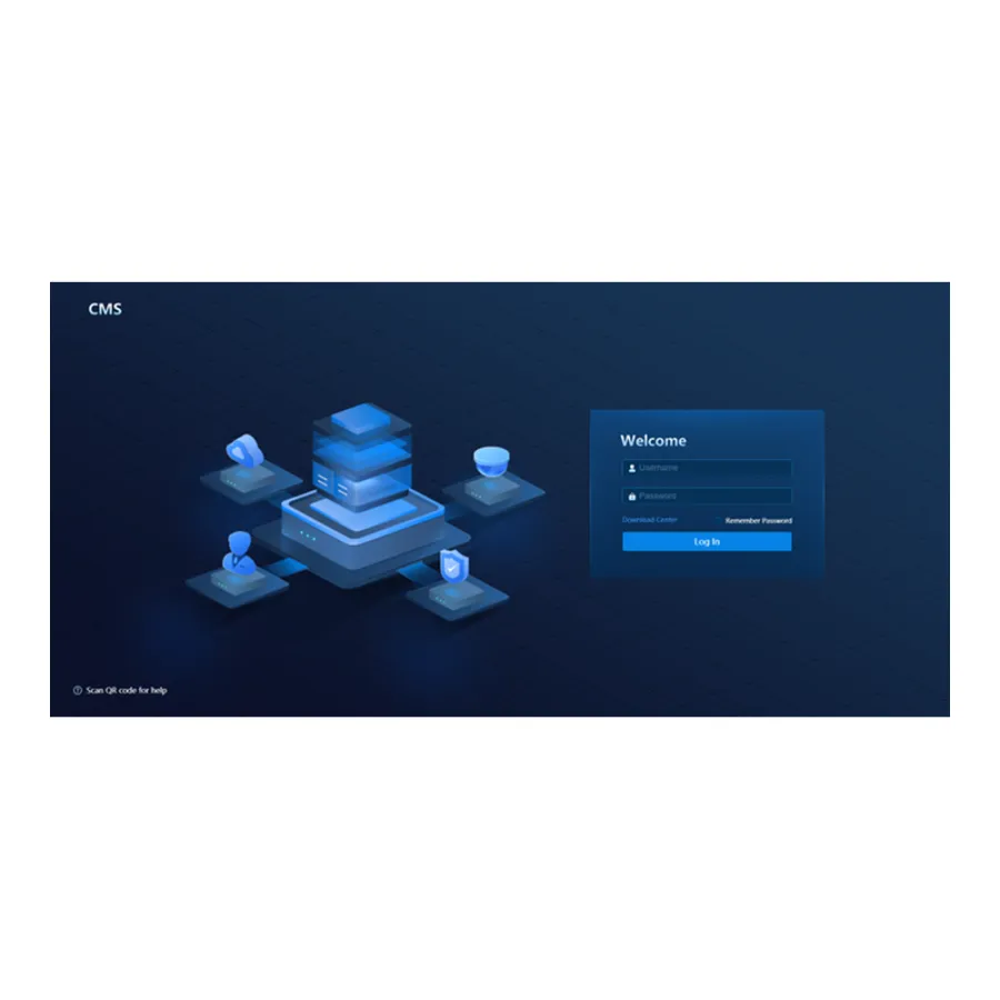 Tiandy Easy7 CMS Service (Windows), программное обеспечение: платформа управления видеонаблюдением