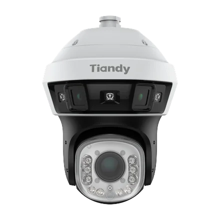Tiandy TC-H366V панорамная PTZ-камера, обзорный модуль 6 Мп + поворотный 4 Мп с зумом 25x, Polar Day