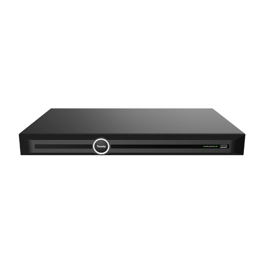 Tiandy TC-R3220 IP-видеорегистратор 20-канальный, 2 HDD, 16 PoE, AI