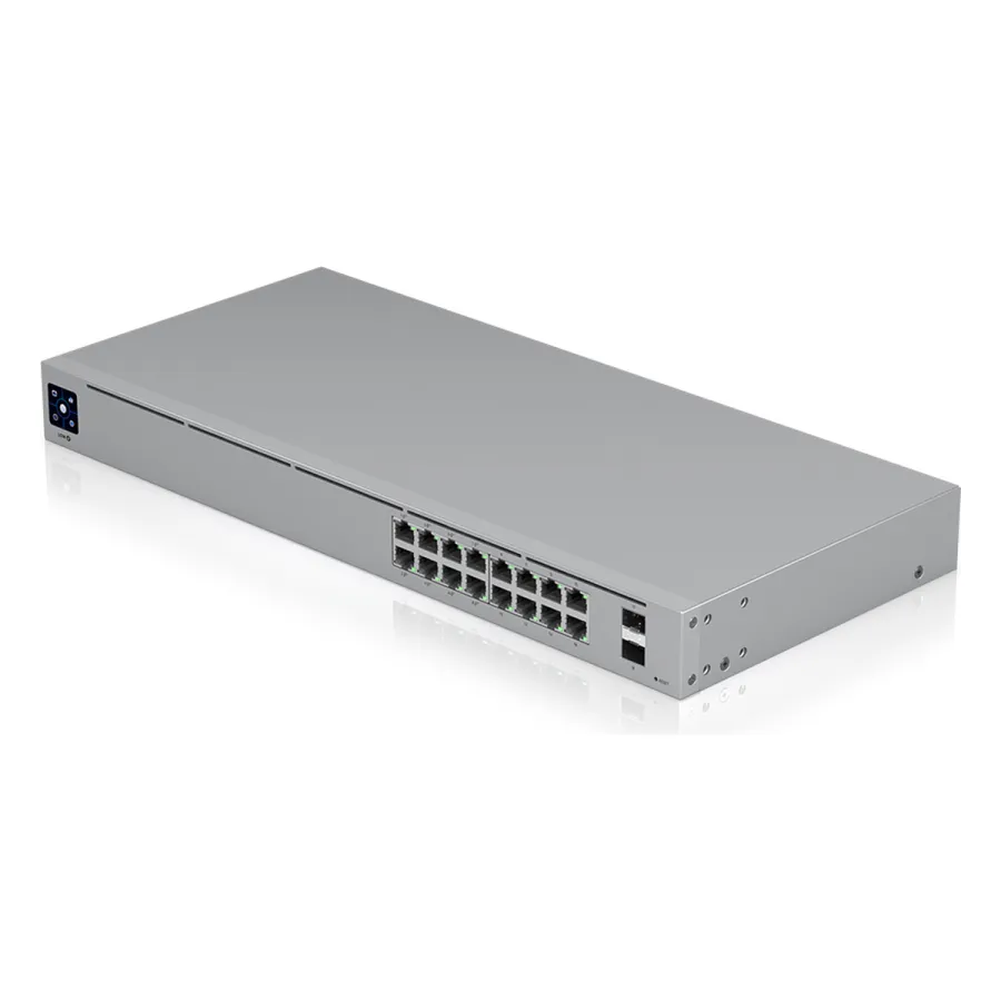 Коммутатор Ubiquiti USW-16-POE