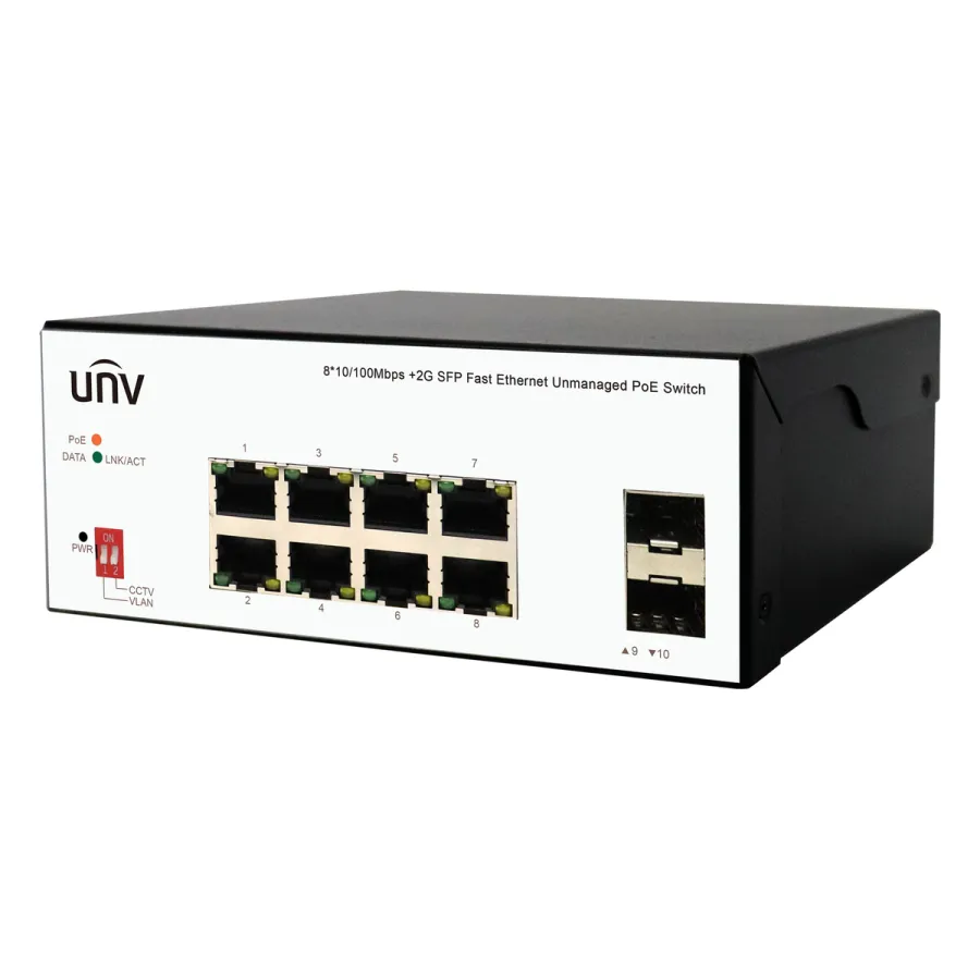 Uniview ISW2000-8T2GP-POE-IN — коммутаторлар