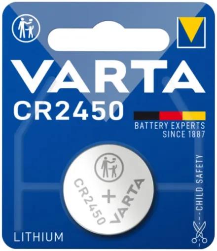 Батарейка Varta Lithium CR2450 3V (1 шт)
